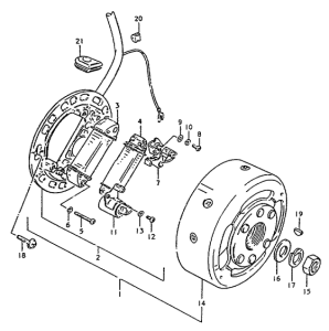 ZR50 Зажигание