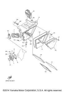 XT225V Впускная система