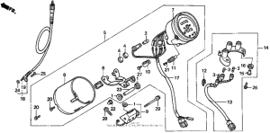 VT600C Спидометр