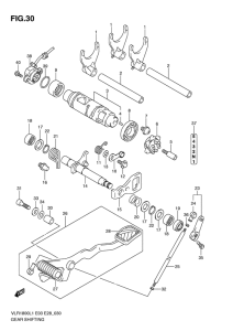 VLR1800 Переключение передач