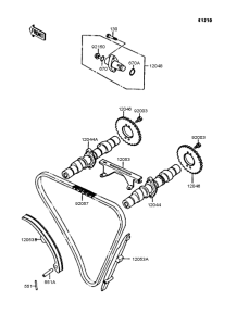 EN400 Распредвал