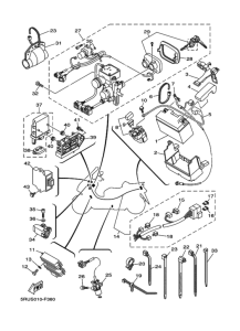 YP400G Электрические детали