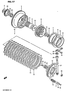 GS1100 Бендикс