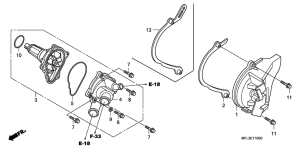  Водяная помпа