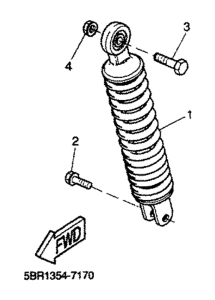 YQ50 Задняя подвеска