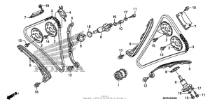 ST1300 Cam chain + tensioner