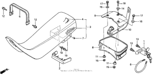 XR650L Сиденье
