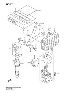 GSX1300R Equipo electrico