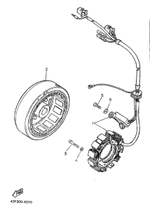 XT600H (33.OKW) Генератор