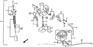 XL100S Carburetor 79-80