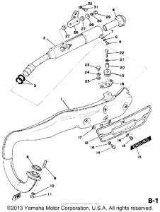 DT175C Выхлопная система
