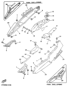 TZR50 Cuerpo central