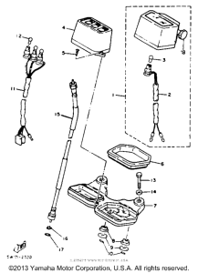 XT125J Приборы