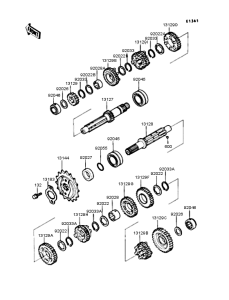 EX400 Трансмиссия