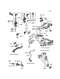 ZX1400 Замок зажигания