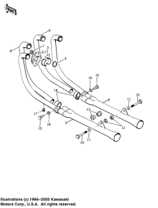 KZ1000 Глушитель