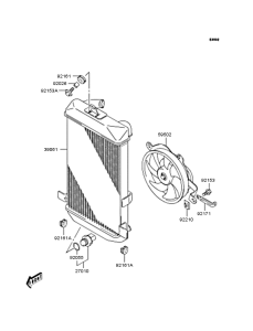 SC250 Радиатор