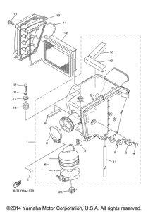 SR400 Впускная система