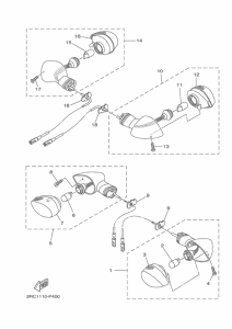 FZ07 Поворотники