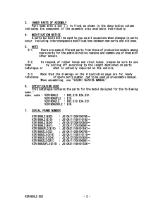 VZR1800 Catalog preface