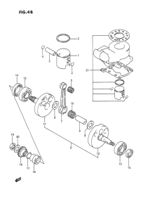 RM80 Вал коленчатый