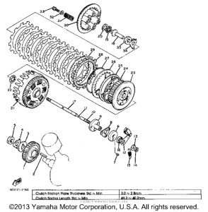 XV920J Сцепление