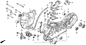 SE50 Картер двигателя