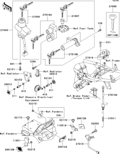 ZR1200 Замок зажикания