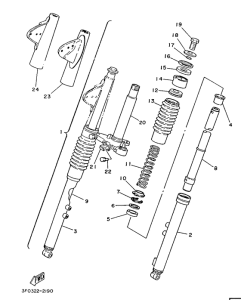 FS1 Передняя вилка