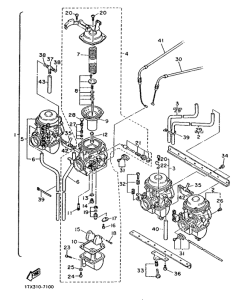 FJ1200 Карбюратор