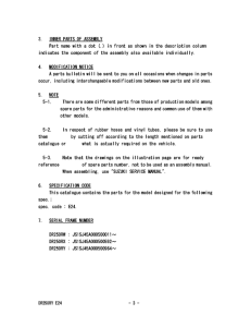 DR250 Catalog preface