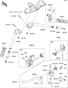 ZX1000 Руль