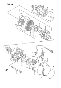 GSX1100 Альтернатор