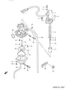 AD50 Carburetor assy