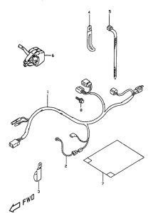 DR350 Жгут проводов