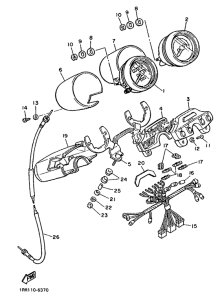 XV1000SE Приборы