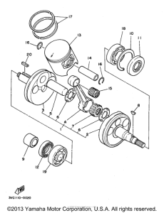 RT180K Коленвал,поршни