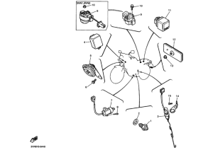 SRX400 Электрические детали