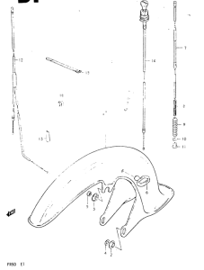 FR50 Переднее крыло