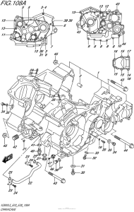 VZ800 Картер двигателя