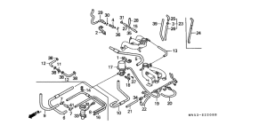 GL1500A Шланги, трубки