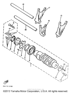 XVZ12DKC2 Копирный вал