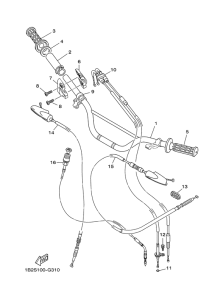  Steering handle & cable