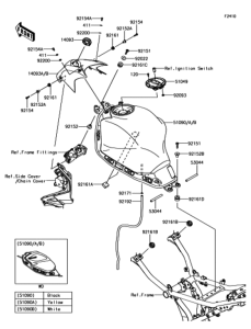 ER650 フューエルタンク