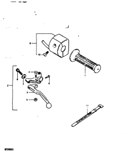 GT200 Left handle switch