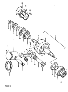 FR80 Вал коленчатый