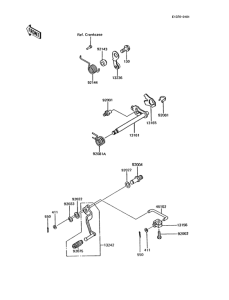 AR125 Механизм переключения передач