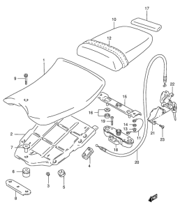 RG125 Пружина