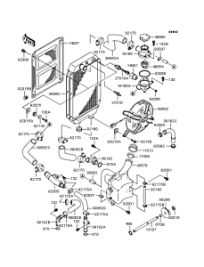 VN400 Радиатор