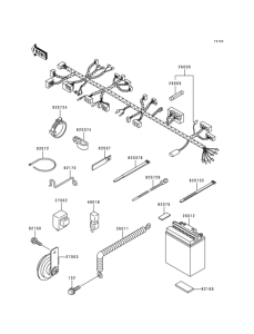 KDX125 Электрика